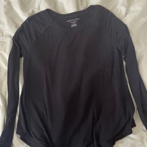 American Eagle soft and sexy long sleeve black